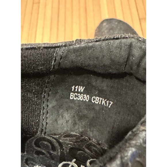 BOC Born Concept Peggy Paisley Gray Black Professional Clogs Women’s Sz 11 W - Picture 12 of 12